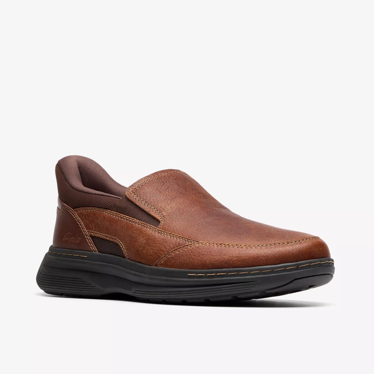 Clarks Craftwell Brown Tumb