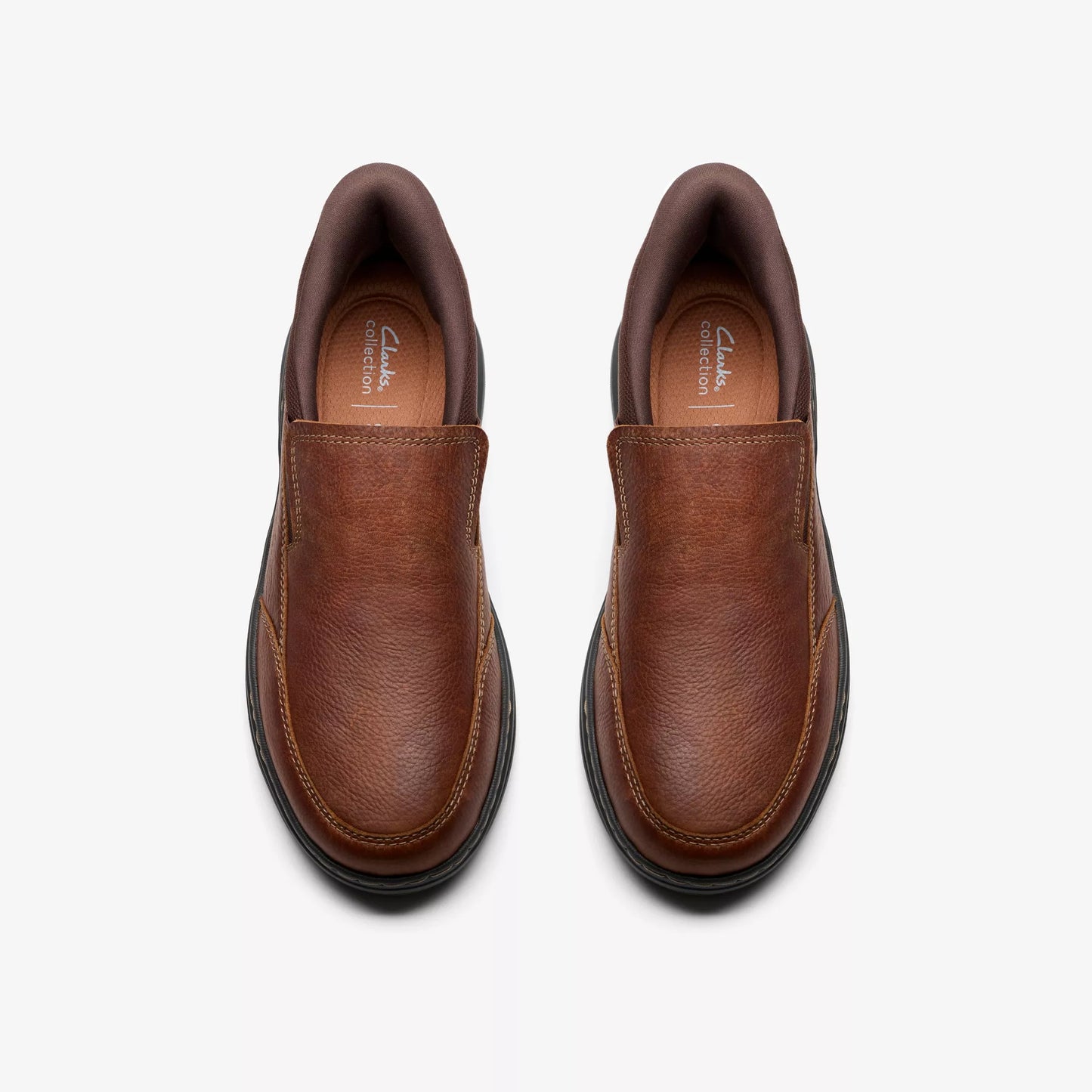 Clarks Craftwell Brown Tumb