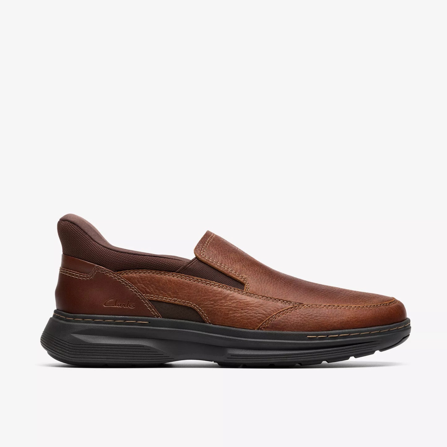 Clarks Craftwell Brown Tumb